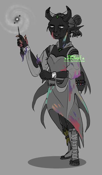 Flat colour Fullbody