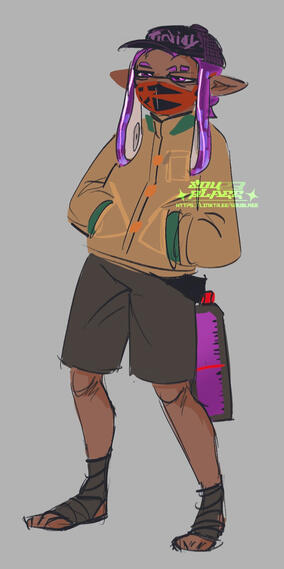 Flat colour Fullbody